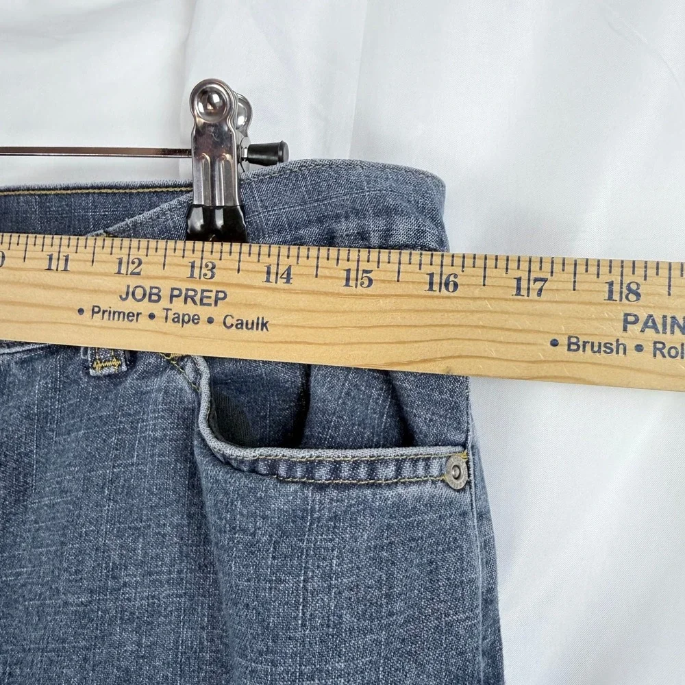 Jones NY Nicole Jeans Bootcut Women 12 Blue‎ Denim Mid Rise Y2K Retro Classic